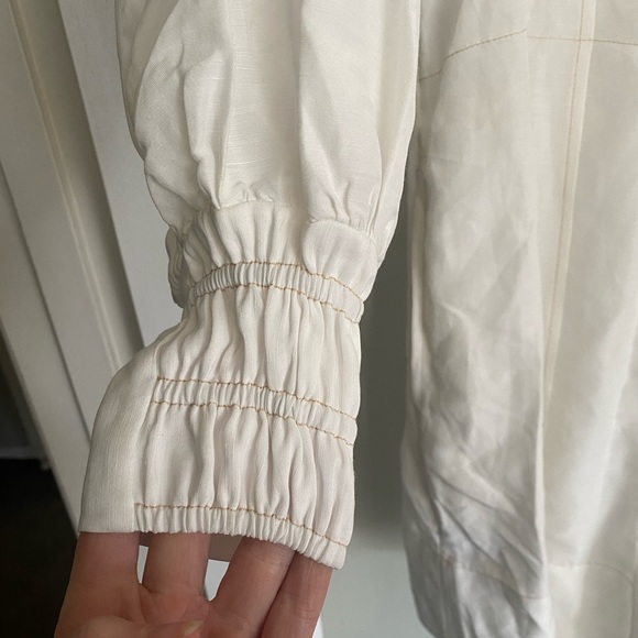 Linen Button Through Dress - Picture 3 of 5
